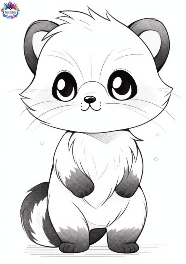 panda vermelho desenho