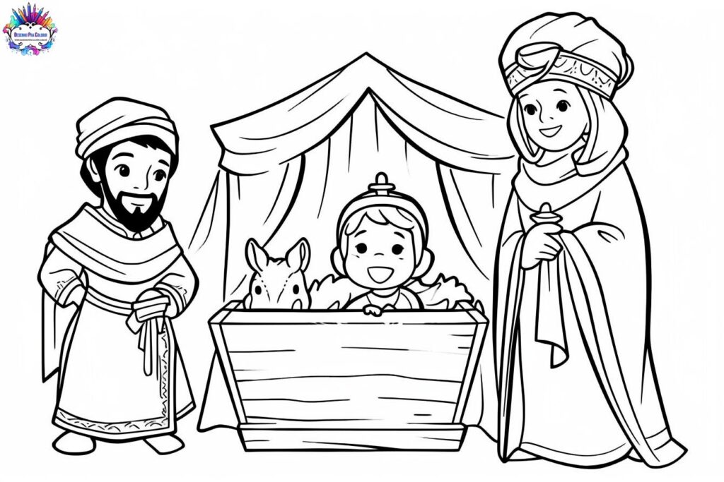 desenho de jesus infantil