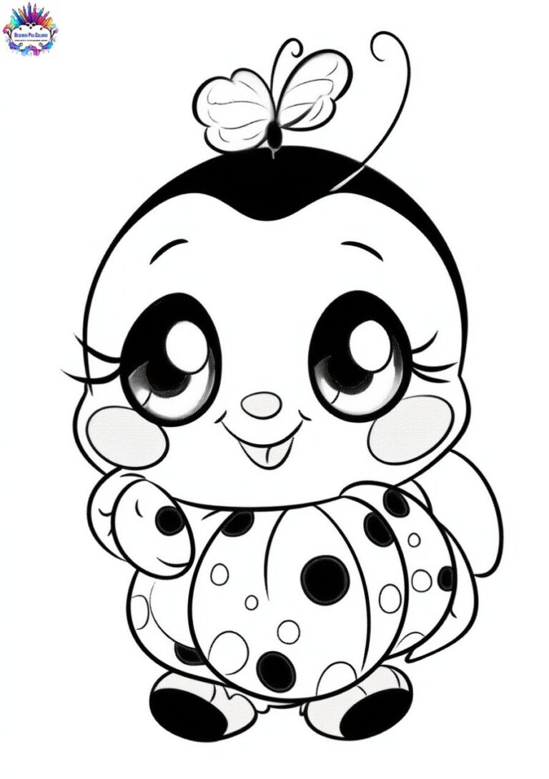 Joaninha Para Colorir + De 20 Desenhos de Joaninha Para Pintar