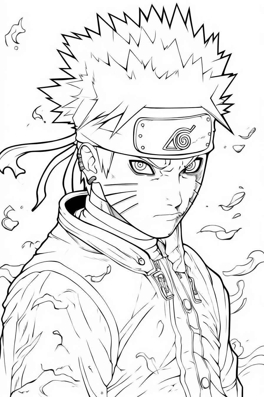 Naruto para colorir em 2023  Desenhos de anime, Desenhos para colorir  naruto, Arte naruto