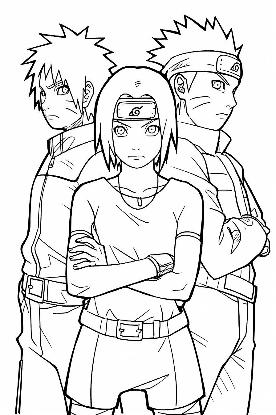 Desenhando Naruto & Hinata Se Beijando, How to Draw 