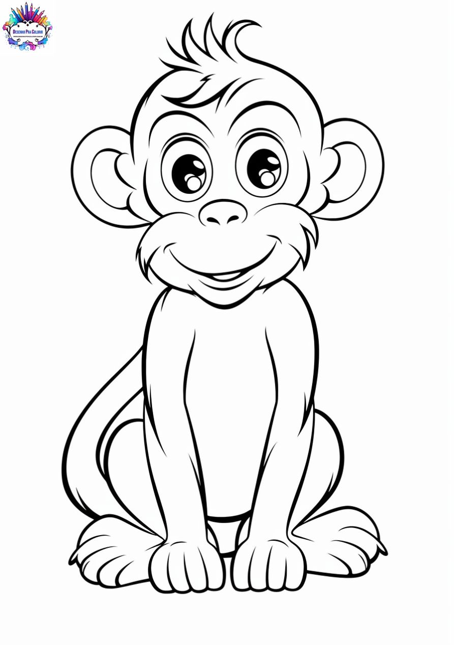 Desenho de macaco