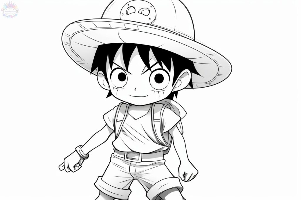 One Piece Para Colorir