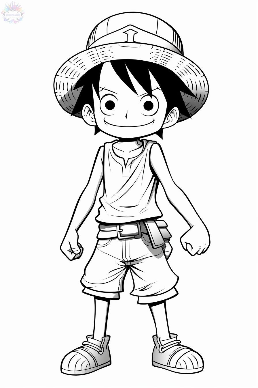 One Piece Para Colorir Dezenas De Desenhos Do Luffy E Do Zoro