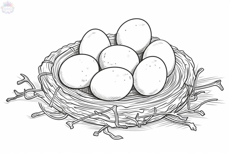 Ovo Para Colorir + De 30 Desenhos Para Imprimir e Pintar
