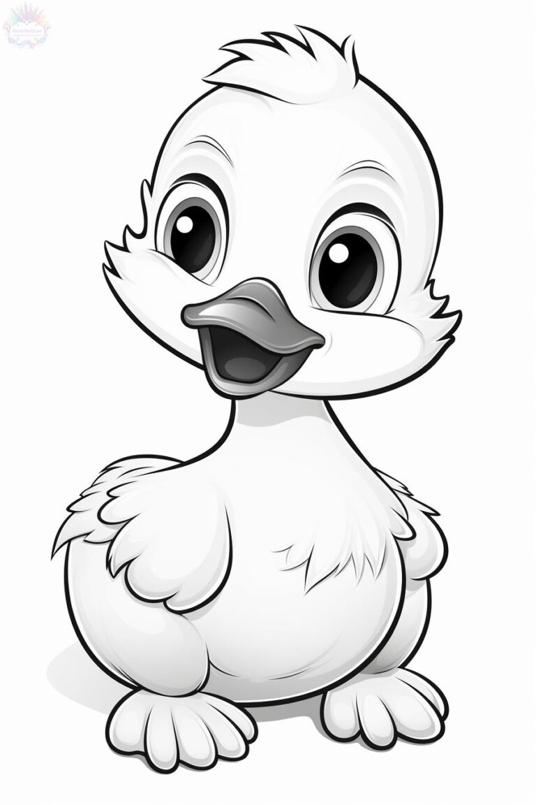 Patinho Para Colorir + De 20 Desenhos Para Imprimir e Pintar