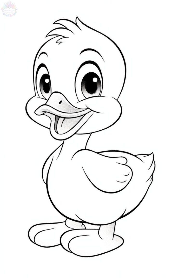 Patinho Para Colorir + De 20 Desenhos Para Imprimir e Pintar