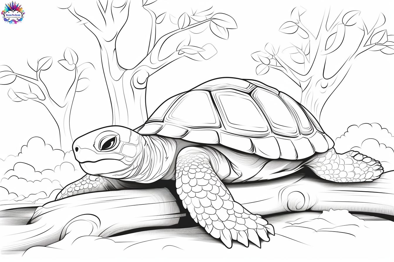 Desenhos de Tartaruga para colorir e pintar - Pinte Online