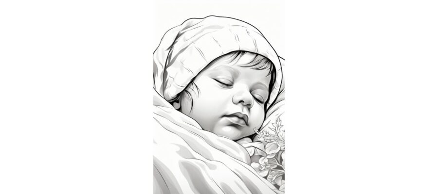 Desenho do Trator de Colorir e Pintar Infantil para Bebe e