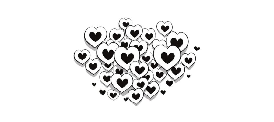 Desenho de Cacto coração para Colorir - Colorir.com