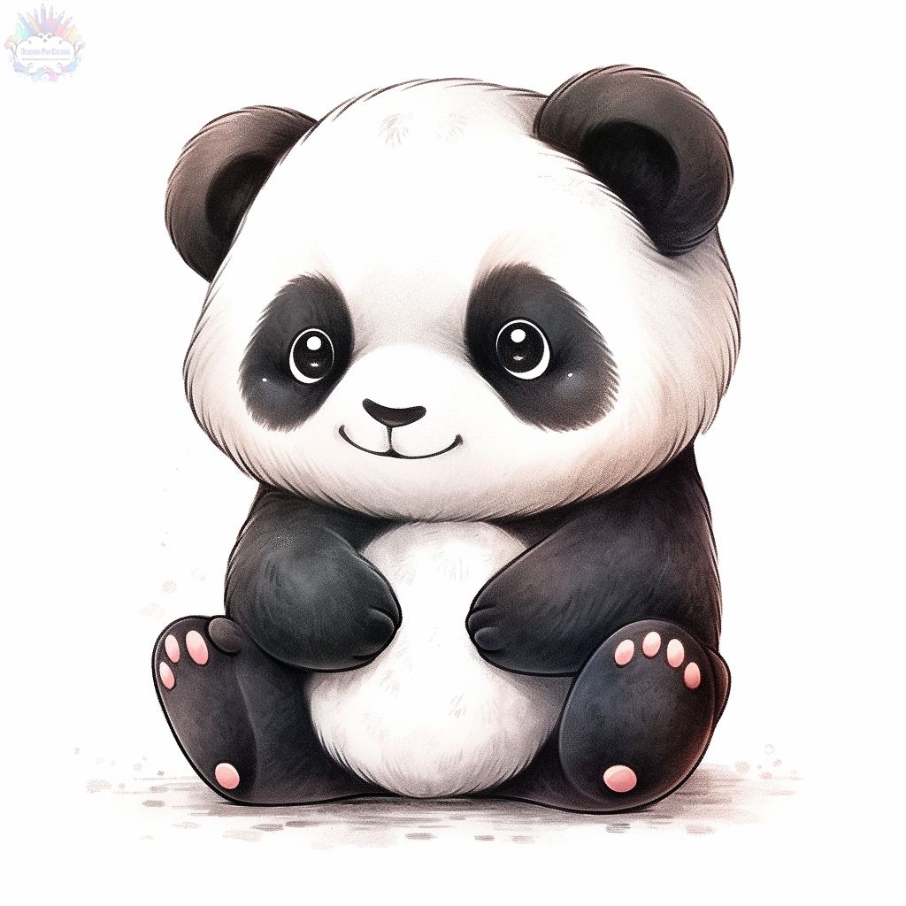 Arquivo de Desenho de um panda fácil - Páginal Inicial