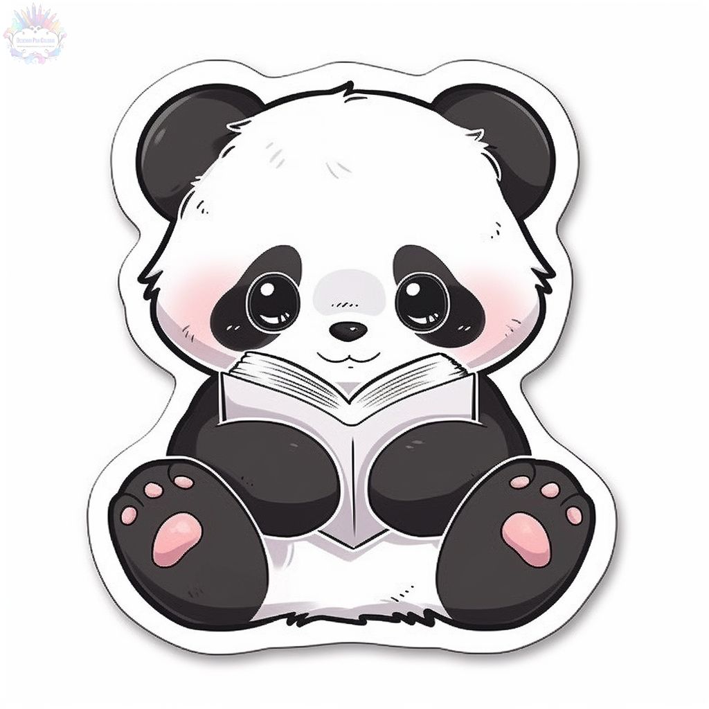 Adesivos Desenho Urso Panda