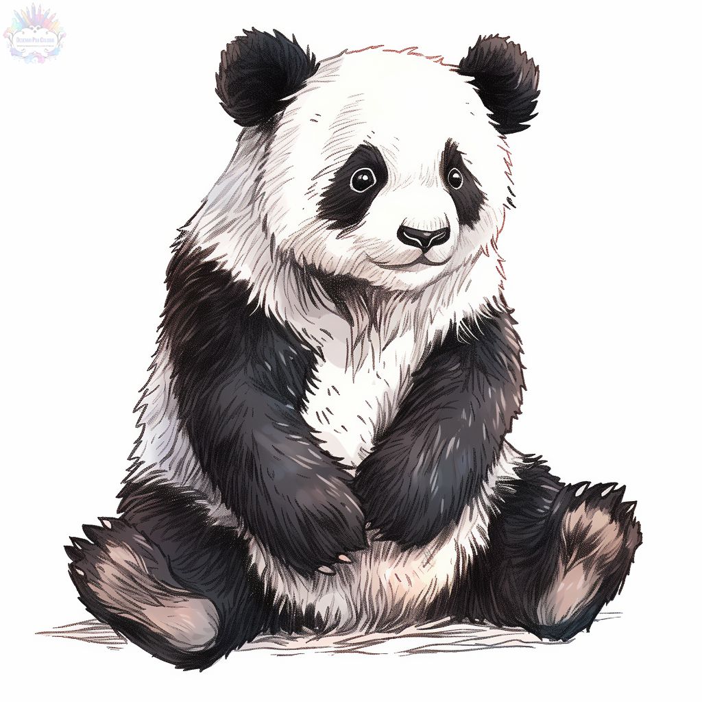 Desenho de Panda - Lindas Imagens Para Você Usar