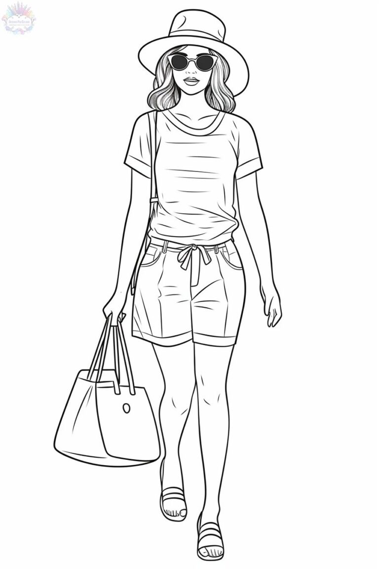 Mulher Para Colorir 100 Desenhos Lindos Para Imprimir e Pintar