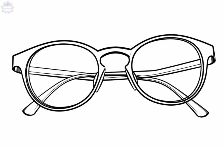Óculos Para Colorir + De 70 Desenhos para Imprimir e Pintar
