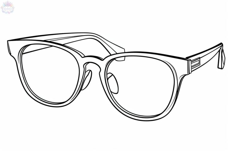 Óculos Para Colorir + De 70 Desenhos para Imprimir e Pintar