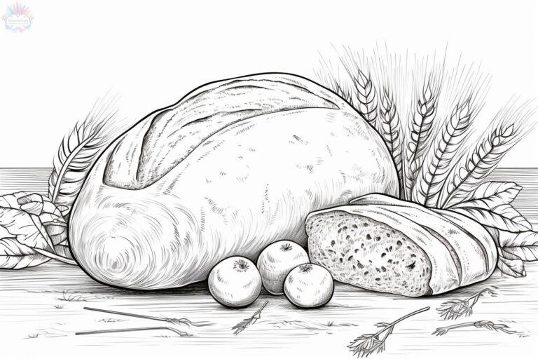 Pão Para Colorir + De 30 Desenhos Para Imprimir e Pintar