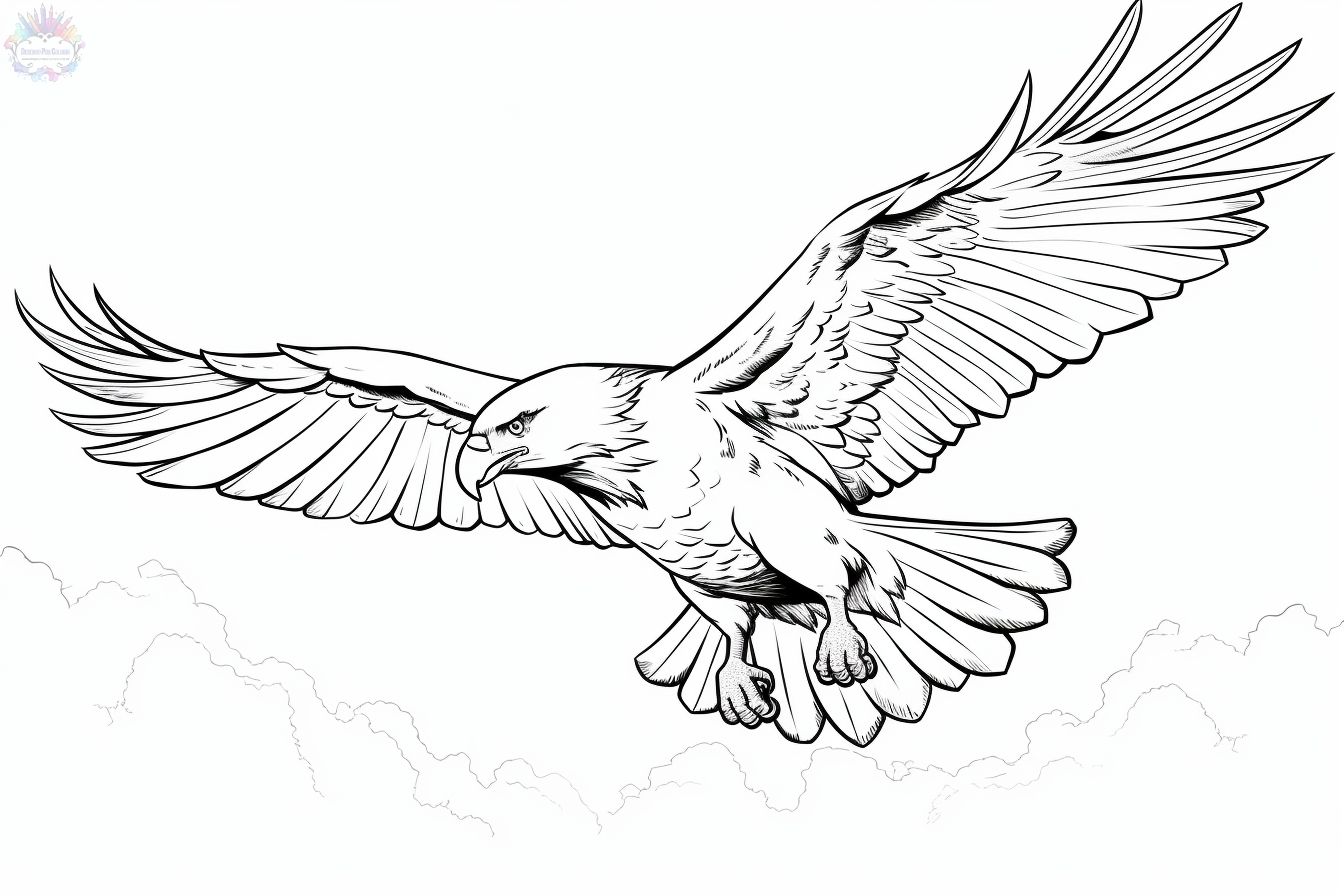 Desenho de Gato e pássaro na gaiola para colorir
