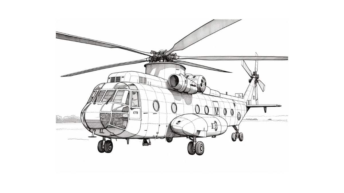 Helicóptero Para Colorir + De 40 Desenhos Para Imprimir e Pintar