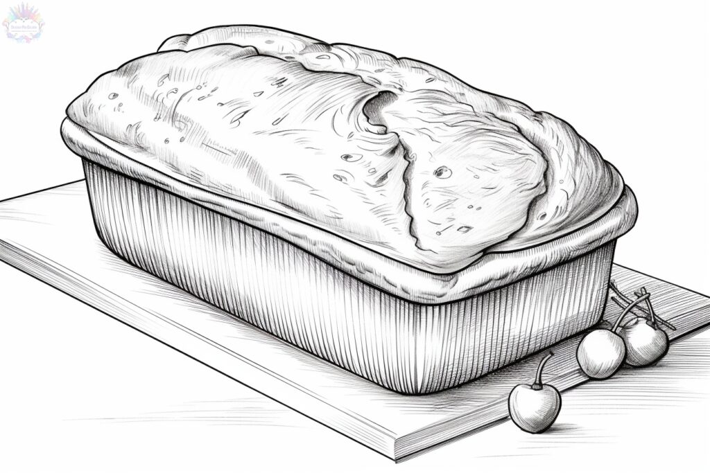 Bread Coloring Pages