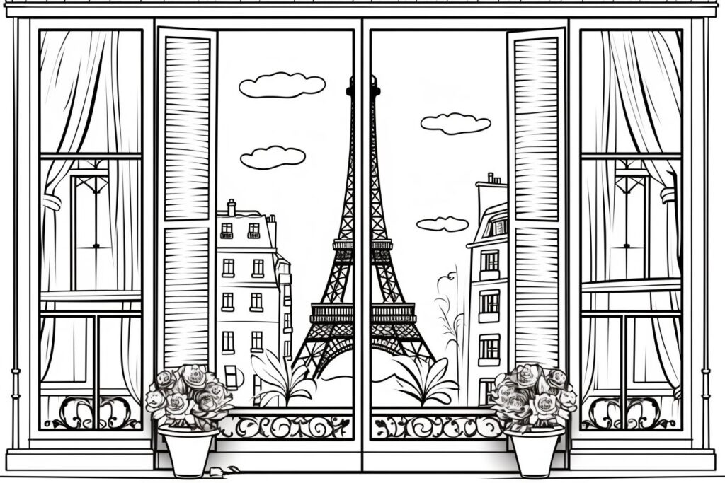 Windows Coloring Pages