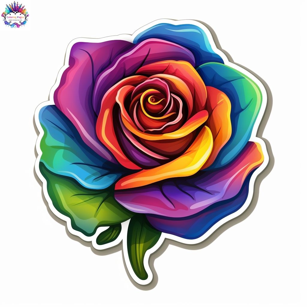 Flowers Stickers To Print