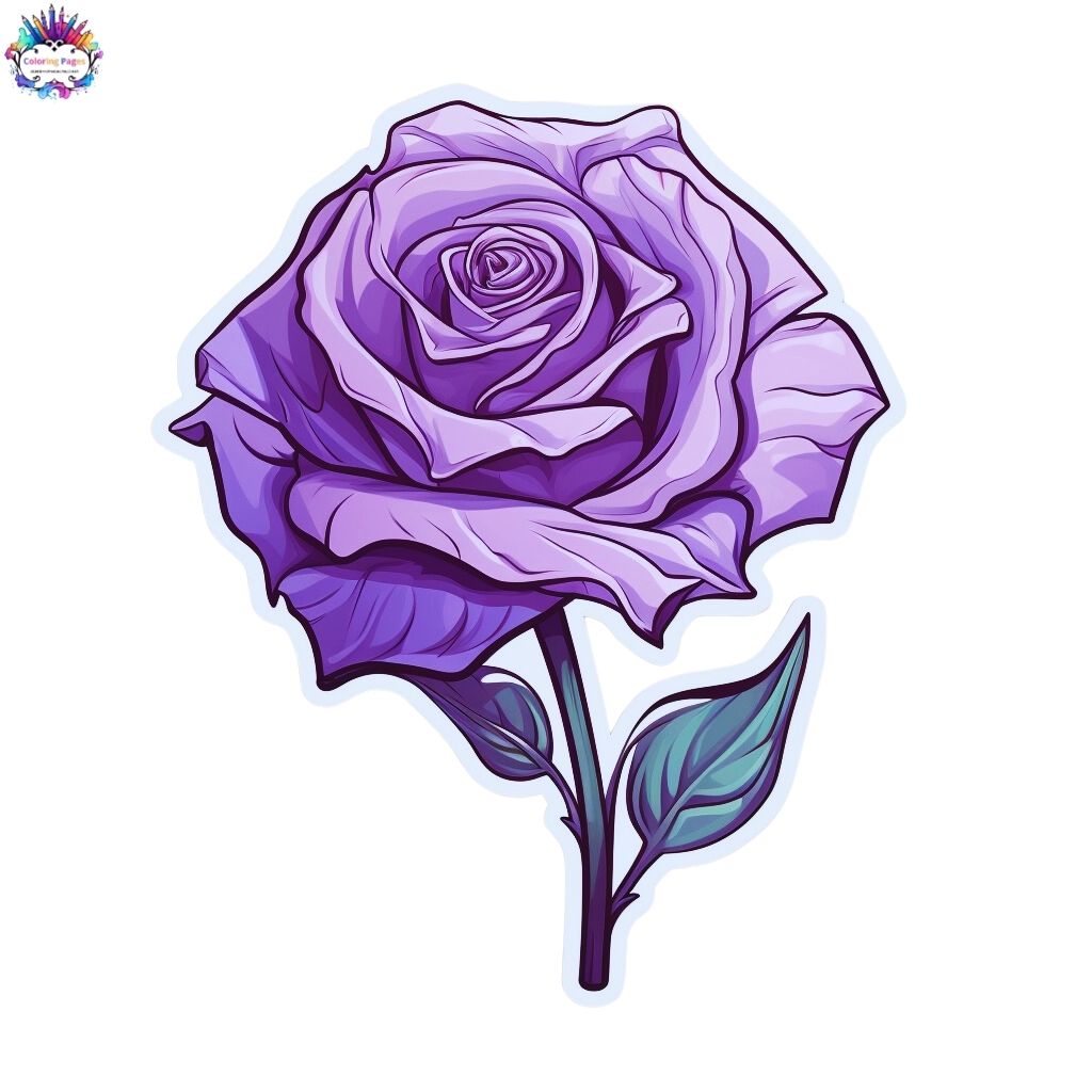 Flowers Stickers To Print