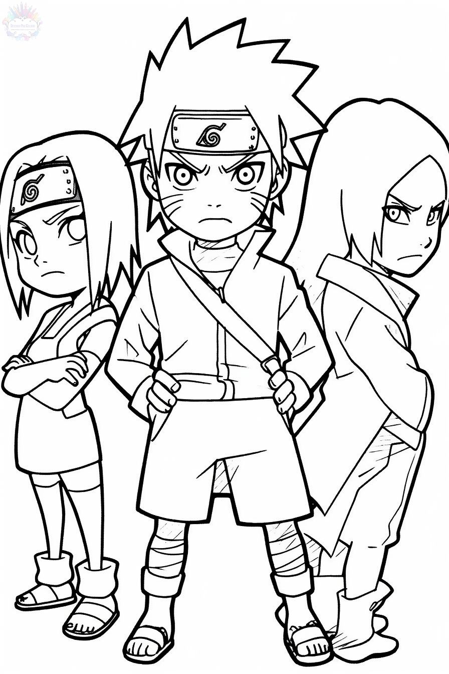 Naruto Ausmalbilder
