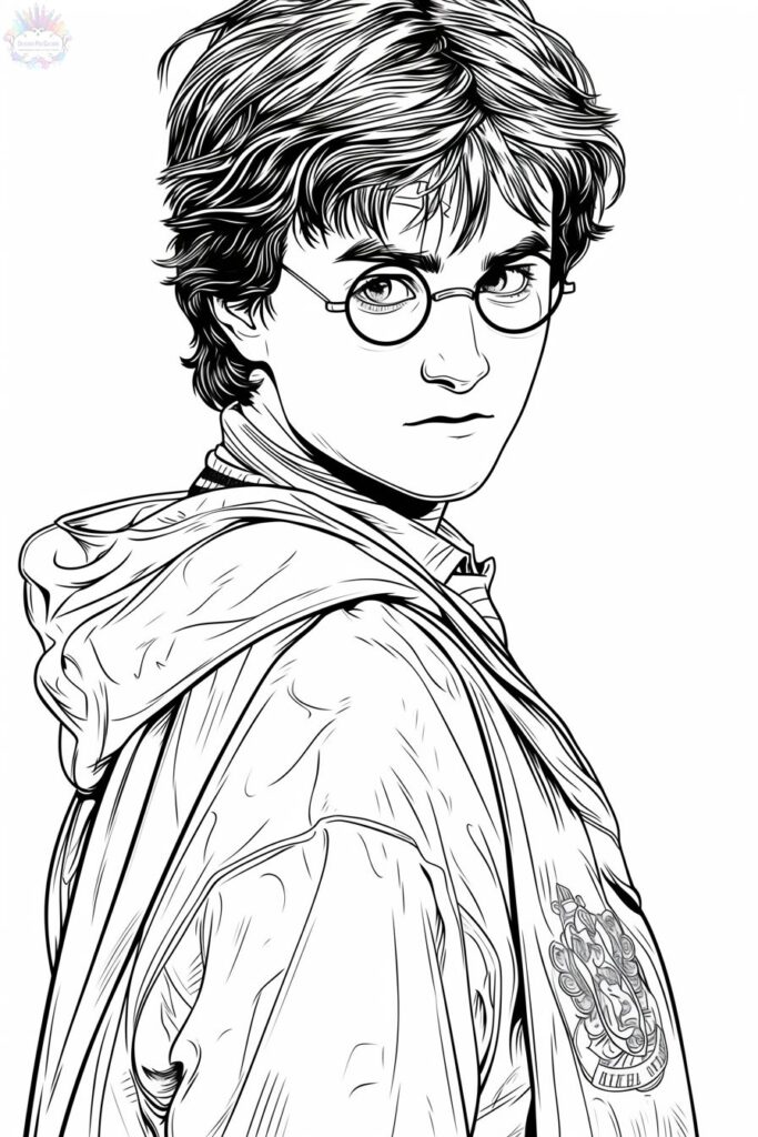 Harry Potter Para Colorir