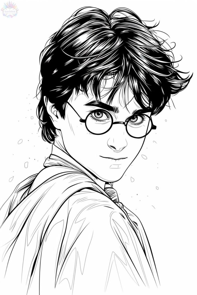 Harry Potter Para Colorir