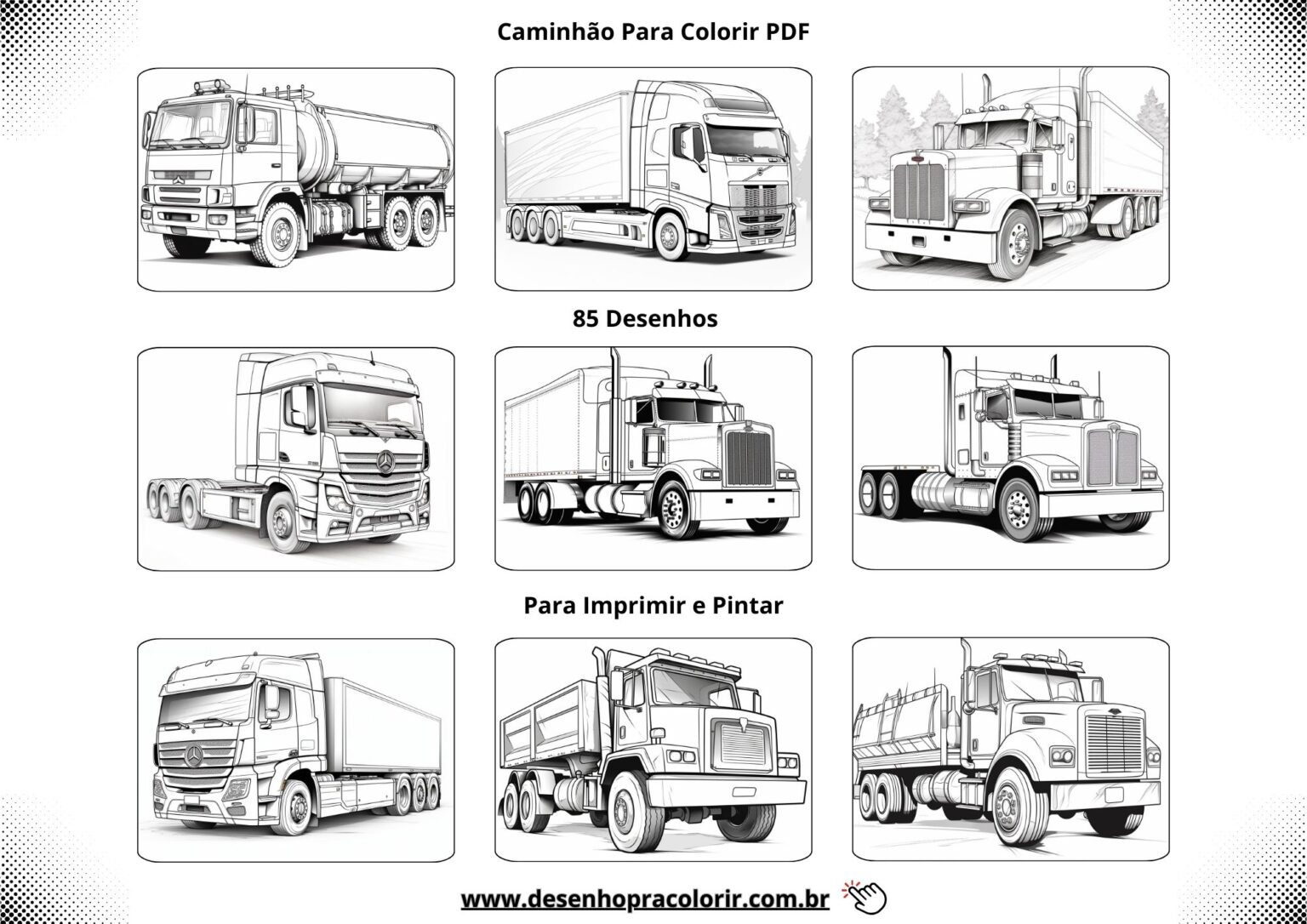 Desenhos Para Colorir e Imprimir PDF - Baixe, Imprima e Pinte!
