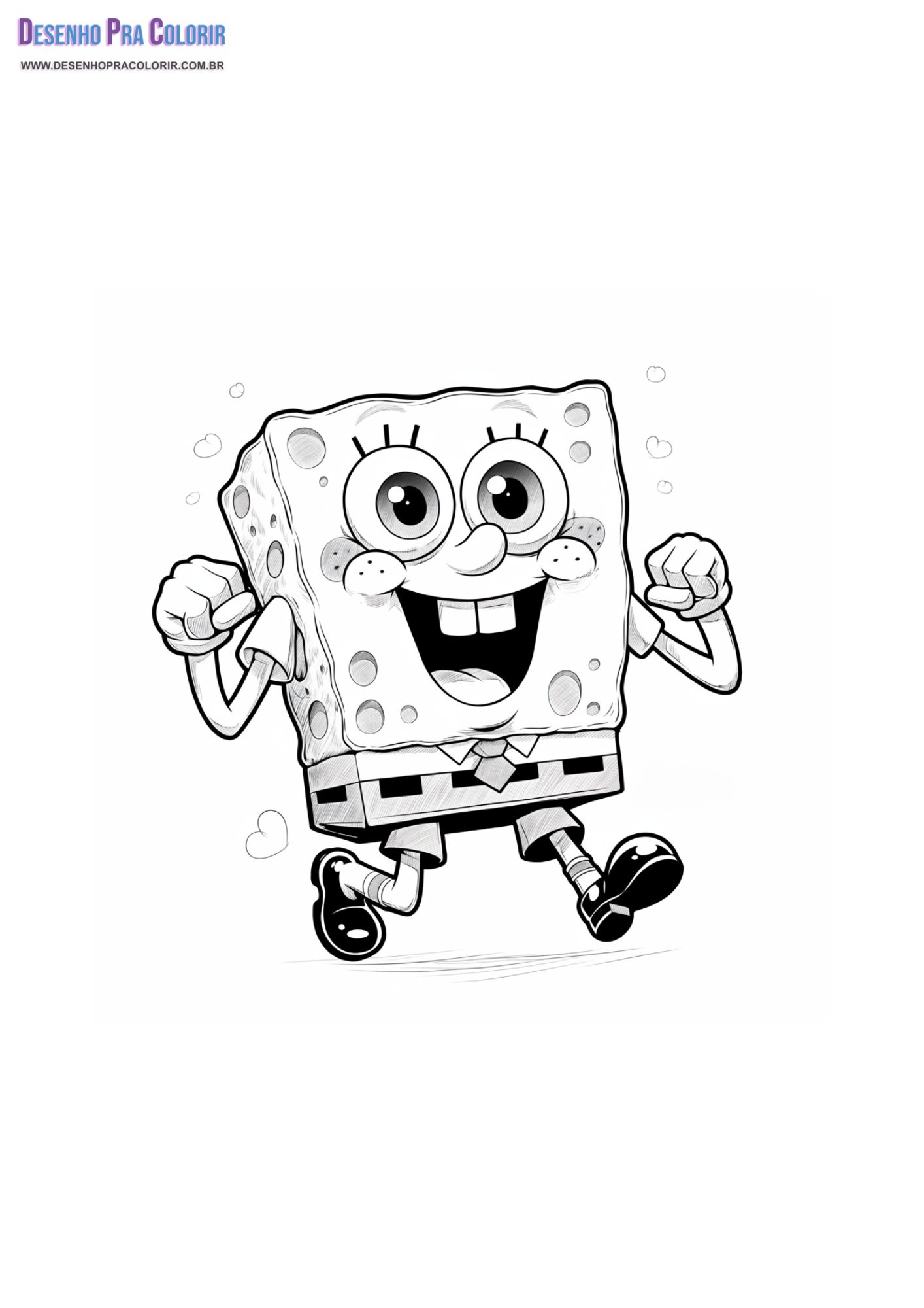Bob Esponja Para Colorir + De 20 Desenhos Para Imprimir e Pintar