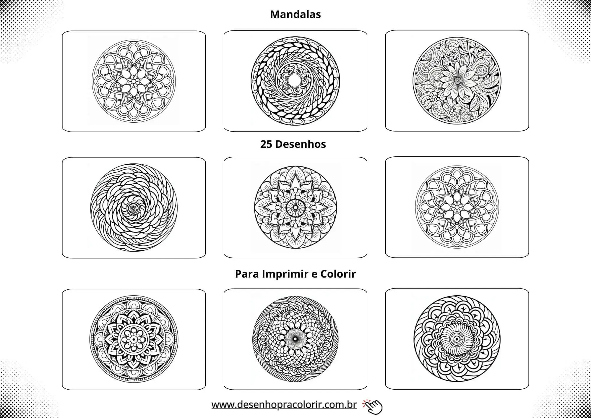 Desenhos Para Colorir e Imprimir PDF - Baixe, Imprima e Pinte!