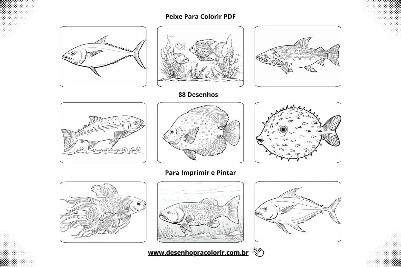 Desenhos Para Colorir e Imprimir PDF - Baixe, Imprima e Pinte!