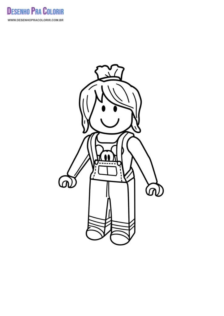 Roblox Para Colorir