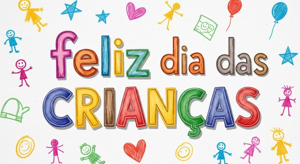 Feliz Dia Das Crianças Para Imprimir